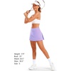 image:imageStelle Women Tennis Skirt High Waisted Athletic Golf Skorts with PocketsLilac