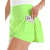 image:imageStelle Women Tennis Skirt High Waisted Athletic Golf Skorts with PocketsLime Green