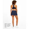 image:imageStelle Women Tennis Skirt High Waisted Athletic Golf Skorts with PocketsNavy