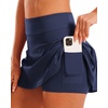 image:imageStelle Women Tennis Skirt High Waisted Athletic Golf Skorts with PocketsNavy