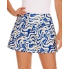 image:imageStelle Women Tennis Skirt High Waisted Athletic Golf Skorts with PocketsOcean Breeze