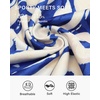 image:imageStelle Women Tennis Skirt High Waisted Athletic Golf Skorts with PocketsOcean Breeze
