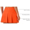 image:imageStelle Women Tennis Skirt High Waisted Athletic Golf Skorts with PocketsOrange