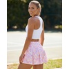 image:imageStelle Women Tennis Skirt High Waisted Athletic Golf Skorts with PocketsPastel Terrazzo