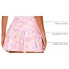 image:imageStelle Women Tennis Skirt High Waisted Athletic Golf Skorts with PocketsPastel Terrazzo