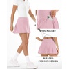image:imageStelle Women Tennis Skirt High Waisted Athletic Golf Skorts with PocketsPink