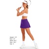 image:imageStelle Women Tennis Skirt High Waisted Athletic Golf Skorts with PocketsPurple
