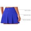 image:imageStelle Women Tennis Skirt High Waisted Athletic Golf Skorts with PocketsRoyal Blue