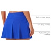 image:imageStelle Women Tennis Skirt High Waisted Athletic Golf Skorts with PocketsSapphire