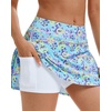 image:imageStelle Women Tennis Skirt High Waisted Athletic Golf Skorts with PocketsVibrant Pickle