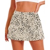 image:imageStelle Women Tennis Skirt High Waisted Athletic Golf Skorts with PocketsWhite Cheetah