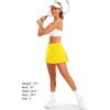 image:imageStelle Women Tennis Skirt High Waisted Athletic Golf Skorts with PocketsYellow