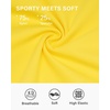 image:imageStelle Women Tennis Skirt High Waisted Athletic Golf Skorts with PocketsYellow