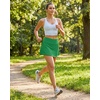 image:imageStelle Womens ALine Tennis Skort with Built in Shorts for Golf SportsKelly Green