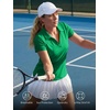 image:imageStelle Womens Golf Polo Shirts V Neck UPF50 Quick Dry Business Casual TopsKelly Green