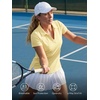 image:imageStelle Womens Golf Polo Shirts V Neck UPF50 Quick Dry Business Casual TopsLemon Butter