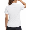 image:imageStelle Womens Golf Polo Shirts V Neck UPF50 Quick Dry Business Casual TopsWhite