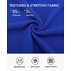 image:imageStelle Womens Knee Length Flared Skirt for Casual Office Travel WearCobalt Blue