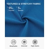 image:imageStelle Womens Knee Length Flared Skirt for Casual Office Travel WearElectric Blue