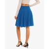 image:imageStelle Womens Knee Length Flared Skirt for Casual Office Travel WearElectric Blue