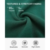 image:imageStelle Womens Knee Length Flared Skirt for Casual Office Travel WearGreen