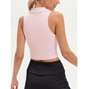 image:imageStelle Womens Sleeveless Golf Polo Shirt UPF50 Quick Dry Cropped Tank TopBallet Pink