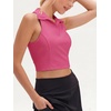 image:imageStelle Womens Sleeveless Golf Polo Shirt UPF50 Quick Dry Cropped Tank TopDreamhouse Pink
