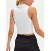 image:imageStelle Womens Sleeveless Golf Polo Shirt UPF50 Quick Dry Cropped Tank TopWhite