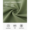 image:imageStelle Womens Tennis Golf Skirts High Waisted Athletic Skorts with PocketsArmy Green