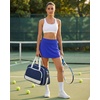 image:imageStelle Womens Tennis Golf Skirts High Waisted Athletic Skorts with PocketsAtlantic Blue