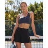 image:imageStelle Womens Tennis Golf Skirts High Waisted Athletic Skorts with PocketsBlack