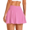 image:imageStelle Womens Tennis Golf Skirts High Waisted Athletic Skorts with PocketsCotton Candy