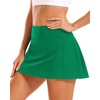image:imageStelle Womens Tennis Golf Skirts High Waisted Athletic Skorts with PocketsEvergreen