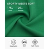 image:imageStelle Womens Tennis Golf Skirts High Waisted Athletic Skorts with PocketsEvergreen