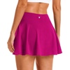 image:imageStelle Womens Tennis Golf Skirts High Waisted Athletic Skorts with PocketsFuchsia