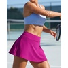 image:imageStelle Womens Tennis Golf Skirts High Waisted Athletic Skorts with PocketsFuchsia