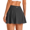 image:imageStelle Womens Tennis Golf Skirts High Waisted Athletic Skorts with PocketsGrey