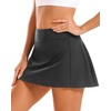 image:imageStelle Womens Tennis Golf Skirts High Waisted Athletic Skorts with PocketsGrey