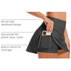 image:imageStelle Womens Tennis Golf Skirts High Waisted Athletic Skorts with PocketsGrey