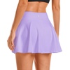 image:imageStelle Womens Tennis Golf Skirts High Waisted Athletic Skorts with PocketsLilac