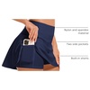 image:imageStelle Womens Tennis Golf Skirts High Waisted Athletic Skorts with PocketsNavy