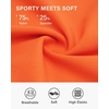 image:imageStelle Womens Tennis Golf Skirts High Waisted Athletic Skorts with PocketsOrange