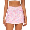 image:imageStelle Womens Tennis Golf Skirts High Waisted Athletic Skorts with PocketsPastel Terrazzo