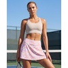 image:imageStelle Womens Tennis Golf Skirts High Waisted Athletic Skorts with PocketsPastel Terrazzo