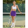image:imageStelle Womens Tennis Golf Skirts High Waisted Athletic Skorts with PocketsPurple