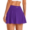 image:imageStelle Womens Tennis Golf Skirts High Waisted Athletic Skorts with PocketsPurple