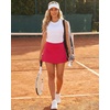 image:imageStelle Womens Tennis Golf Skirts High Waisted Athletic Skorts with PocketsRaspberry