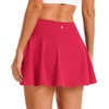 image:imageStelle Womens Tennis Golf Skirts High Waisted Athletic Skorts with PocketsRaspberry