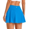 image:imageStelle Womens Tennis Golf Skirts High Waisted Athletic Skorts with PocketsSmurf Blue