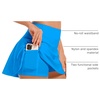 image:imageStelle Womens Tennis Golf Skirts High Waisted Athletic Skorts with PocketsSmurf Blue